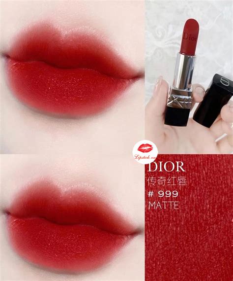 rough dior 999|Dior 999 matte vs velvet.